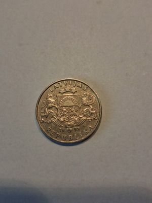 Latvian Coin 1992 Used Historical Independence Edition