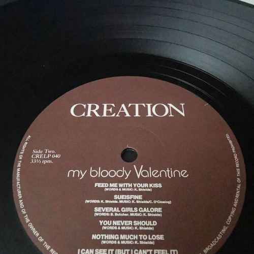 My Bloody Valentine Isn't Anything vinyl used, 1st original UK pressing 1988