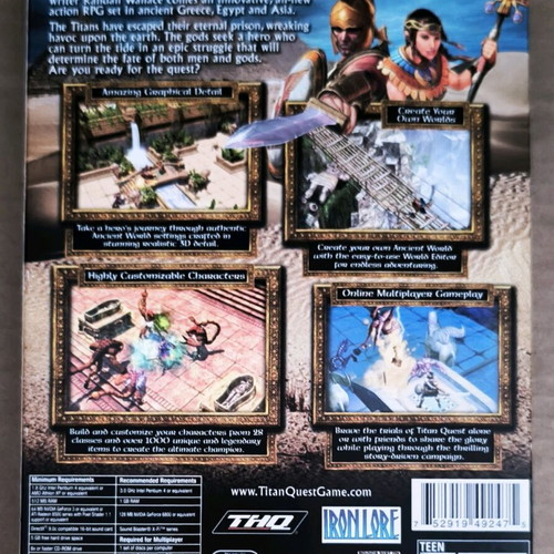 Titan Quest PC CD-ROM like new