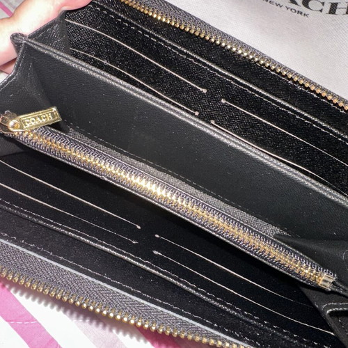 Coach wallet black new