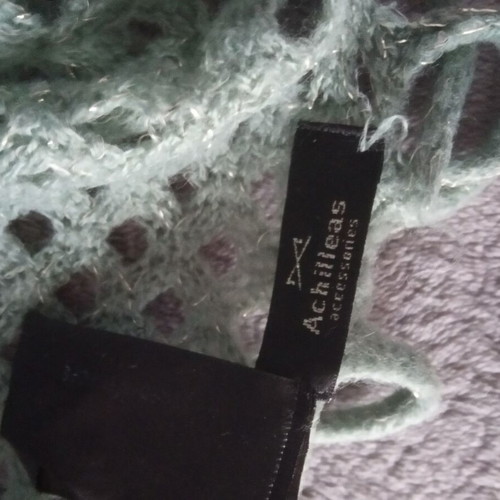 Achilleas Accessories neck scarf used, mint color
