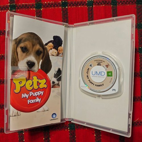 Petz My Puppy Family PSP game used