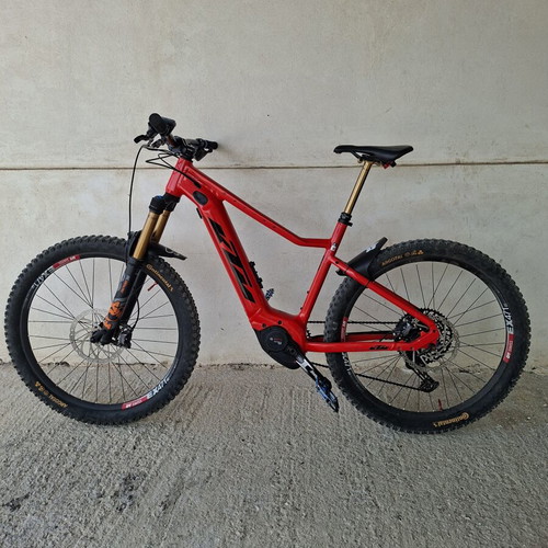 KTM Macina 291 Mountain Bike used, 27 inch, disc brakes, red