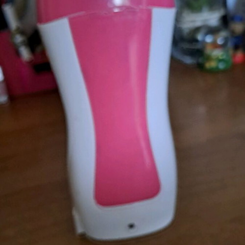 Hair removal wax heater used without charger