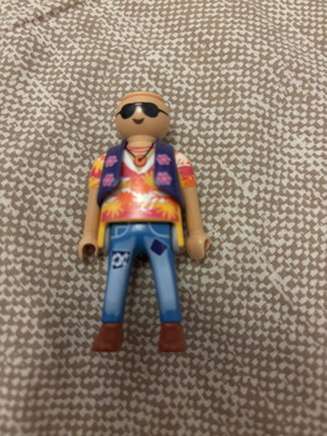 Playmobil Hippie figure used