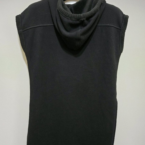 Sleeveless Hoodie Eight 8 like new, black, one size