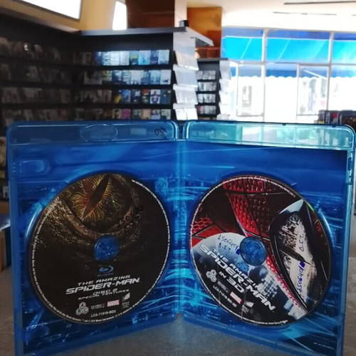 The Amazing Spider-Man Blu-Ray 2D and 3D with Greek subtitles