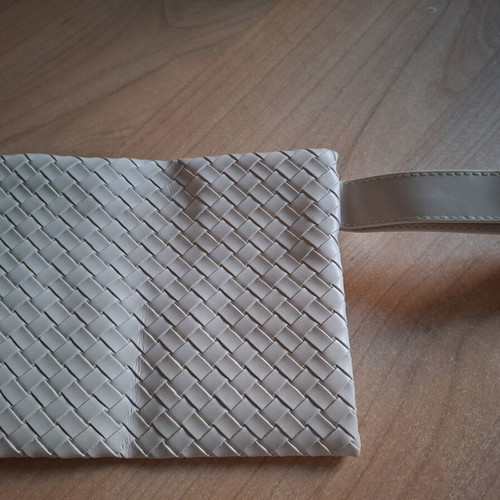 Toiletry bag unused, beige