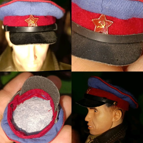 Russian Officer Figure WW2 used, 1/6 scale Dragon model