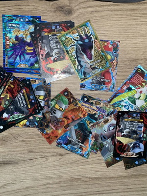 Ninjago cards like new