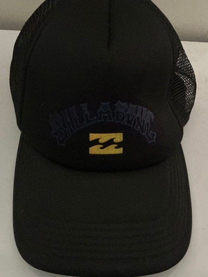 Billabong baseball hat like new, beige and black, one size