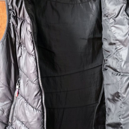 H&M sleeveless women's jacket black like new, size 42