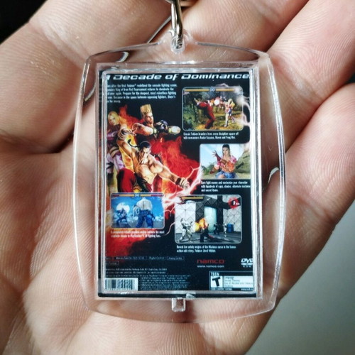 Tekken 5 PS2 keychain
