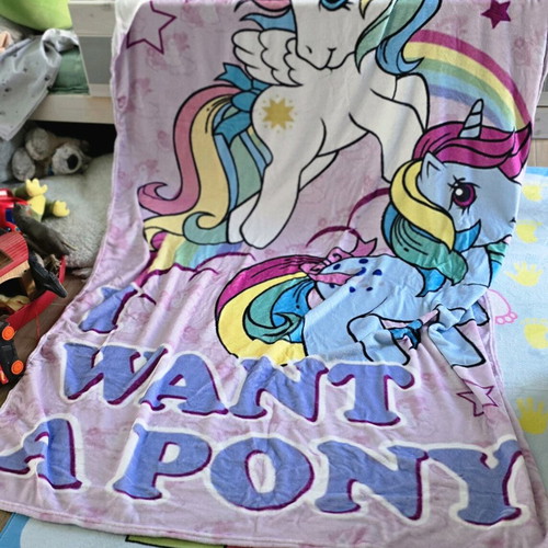My Little Pony fleece blanket new 150×200 cm