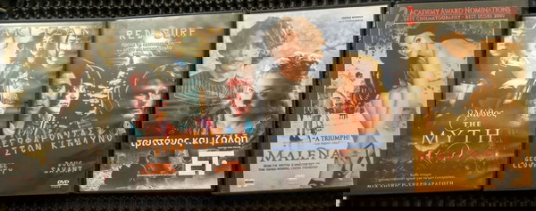 4 παλιά DVD, ξένος σινεμας