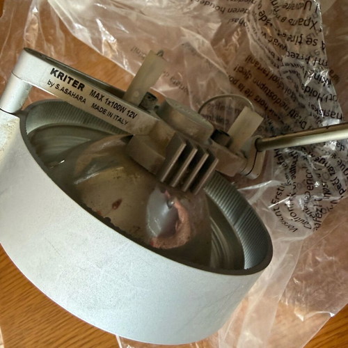Luci Italia industrial aluminum spot light like new