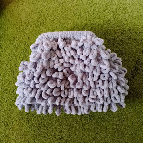 Puffy bag handmade handheld new in all colors