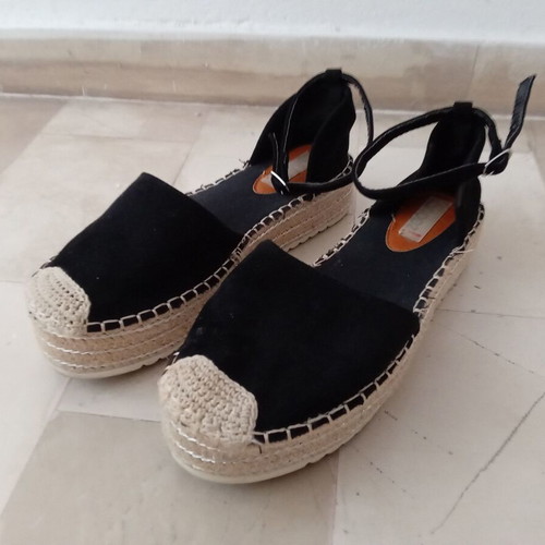 Espadrilles Shooz used, black, size 38