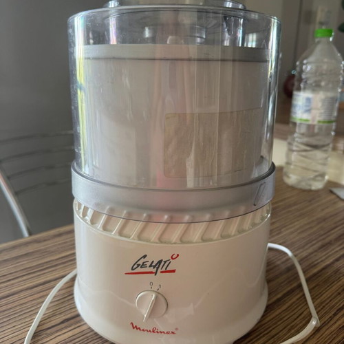 Moulinex Gelati Ice Cream Maker used