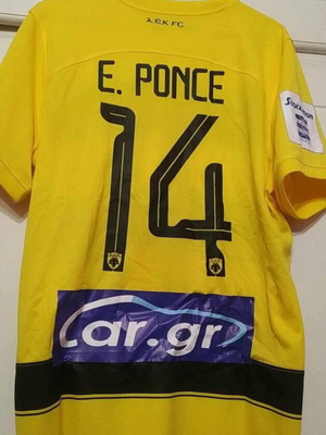 Eki Ponce match jersey last season, like new, authentic