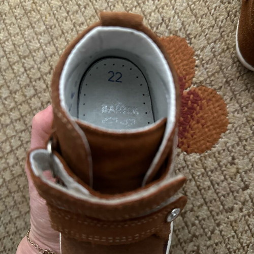Bartek baby shoes size 22 used, Mini First Steps series