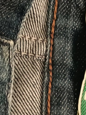 Lacoste dark blue jeans medium