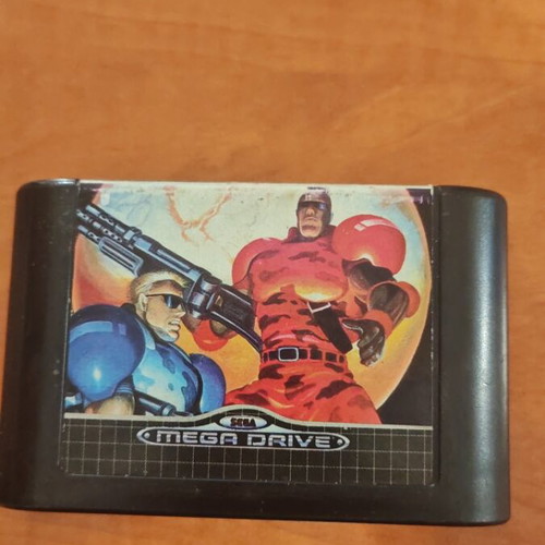 Sega Mega Drive Forgotten Worlds used game cartridge