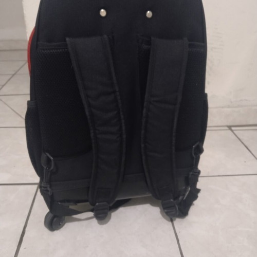 Paxos 4 Wheels Ducati Italian Colours School Trolley Bag New