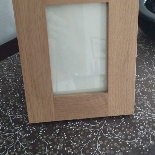Minimal Bizzotto photo frame like new, 23×18×2 cm, light wood
