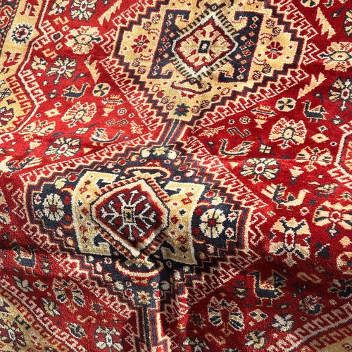 Handmade Turkish Wool Rug used 260x160 cm vintage oriental