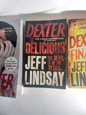 Dexter trilogy by Jeff Lindsay like new, English