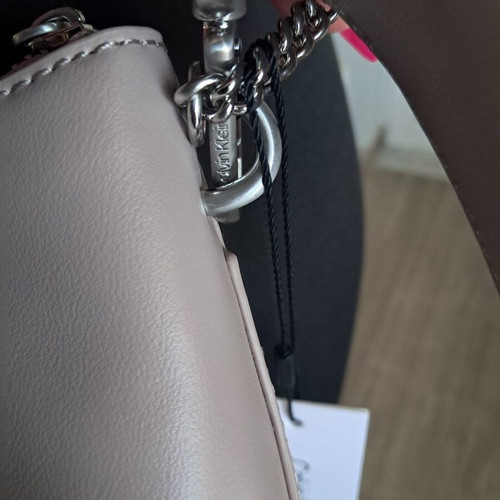 Calvin Klein Micro Mini Bag, shadow gray vegan leather
