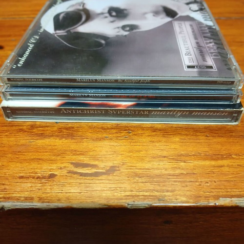 Marilyn Manson CDs used, collection of 3 items