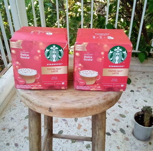 Κάψουλες καφέ Starbucks Nescafe dolce gusto toffee nut latte