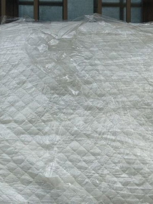 Greco Strom καπιτονέ παιδικό στρώμα σε λευκό, 75 x 125 εκ.