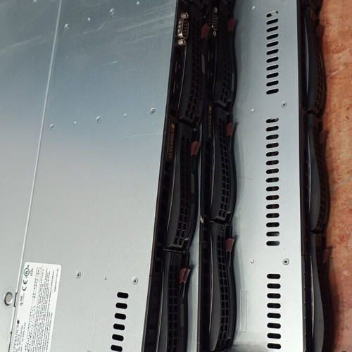 Supermicro servers used, 2x 5017c-mtrf and 1x 5017c-urf with 16GB RAM