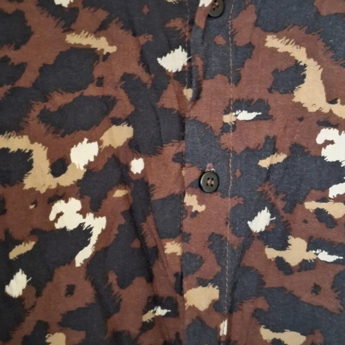 Leopard shirt like new, women's, size M