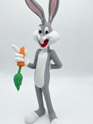 Bugs Bunny 3D Printed Figure 40cm new