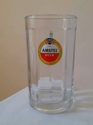 Ποτήρι μπύρας Amstel 0,5 lt συλλεκτικό, αχρησιμοποίητο