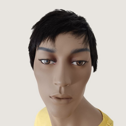 Mannequin male wig used for window display