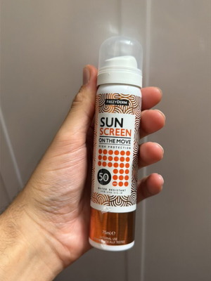 Frezyderm Sunscreen SPF50 On The Move Water Resistant