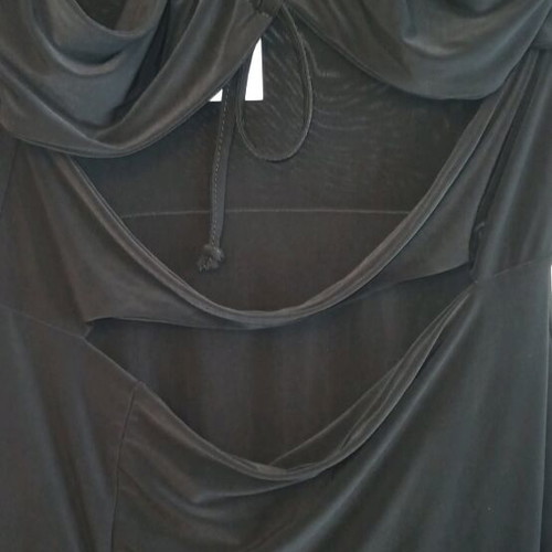 Public Desire maxi dress new, sexy cutout, size Medium, black