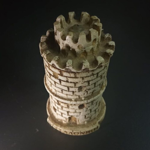 White Tower figurine used 10cm