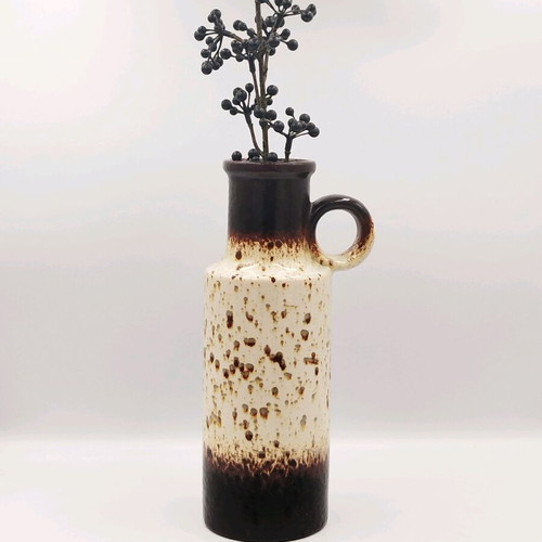 West German vase used, W. Germany 1960, with one handle