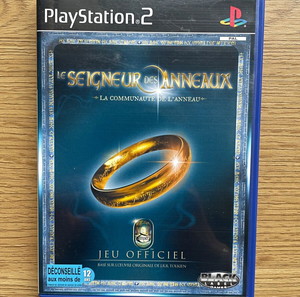 PS2 The lord of the rings The fellowship of the ring