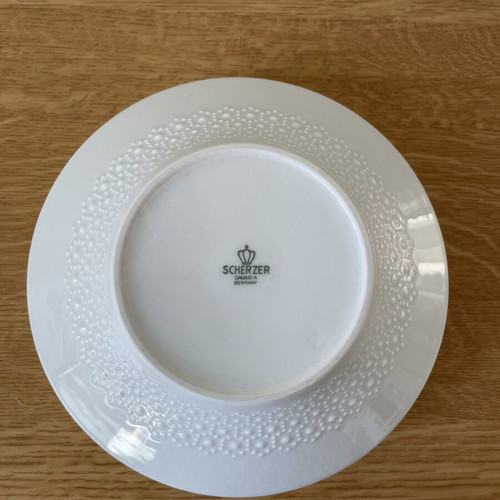 Scherzer Bavaria Germany porcelain set vintage, 4 pieces