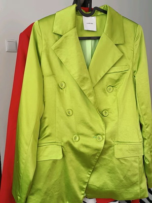 Lumina women's blazer like new, green color