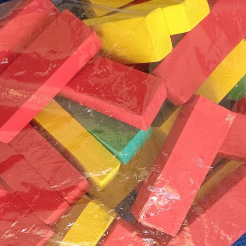 Wooden Blocks for Arithmetic Learning, New, Colorful