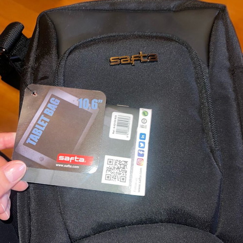Safta tablet bag new, black