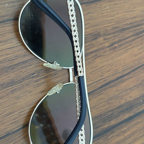 Vintage sunglasses set Guess and Rayban used, red multicolor